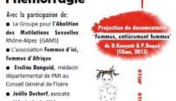Projection-débat sur les mutilations sexuelles féminines, le 27 mars 2014 à 18h30 à Grenoble